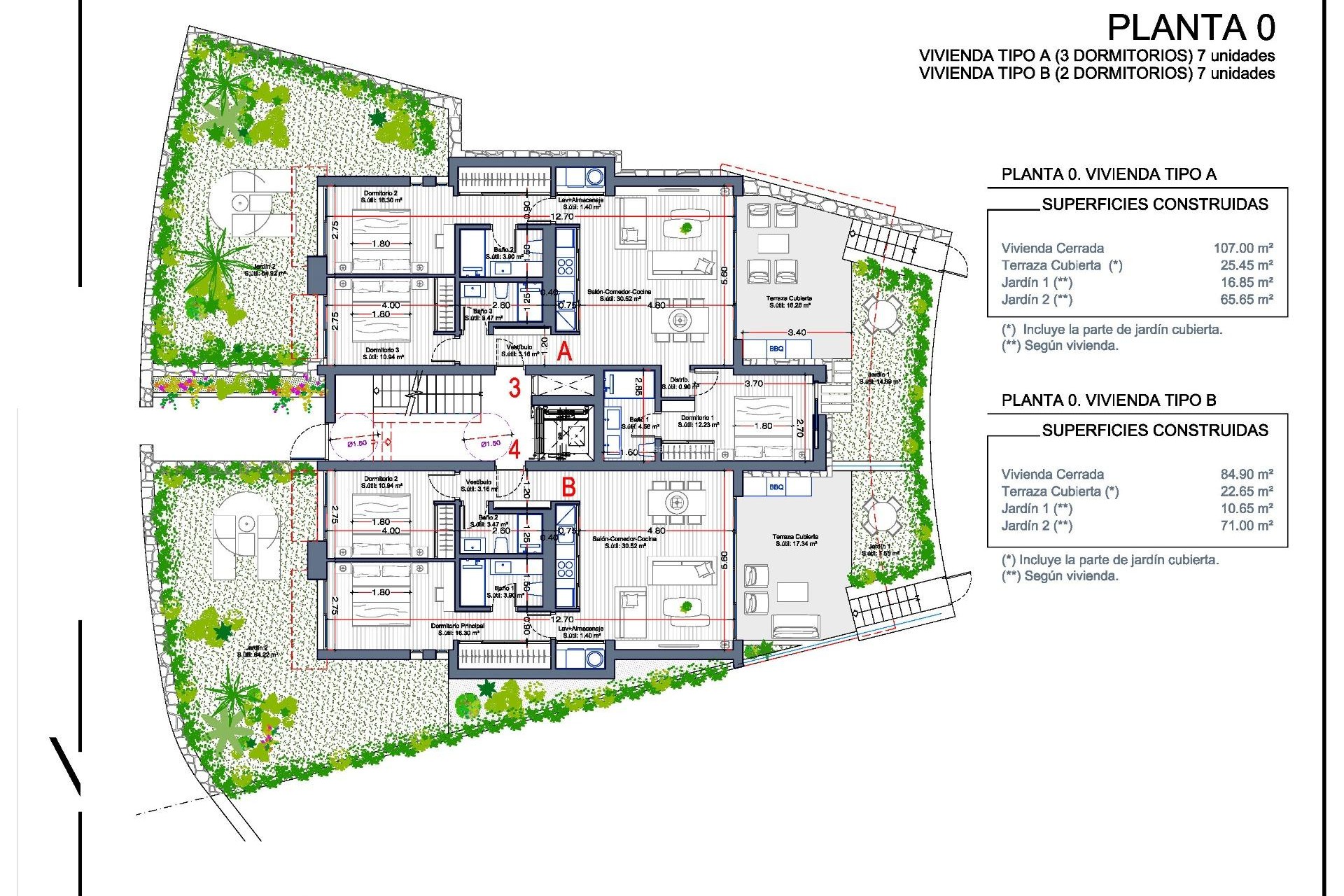 Nieuwbouw Woningen - Appartement / flat - La Manga Golf Resort