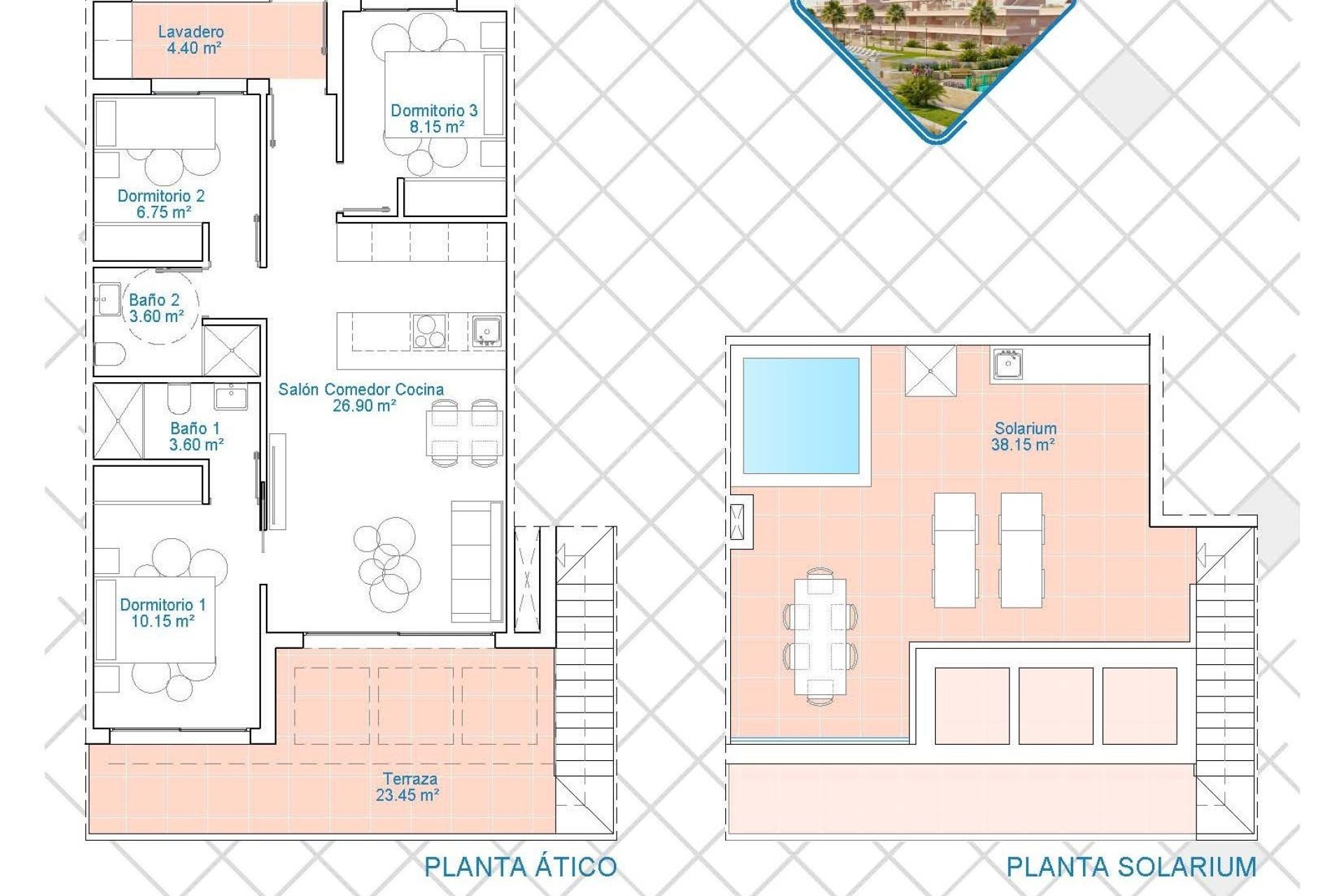 Nieuwbouw Woningen - Appartement / flat - Pilar de la Horadada - Lo Monte