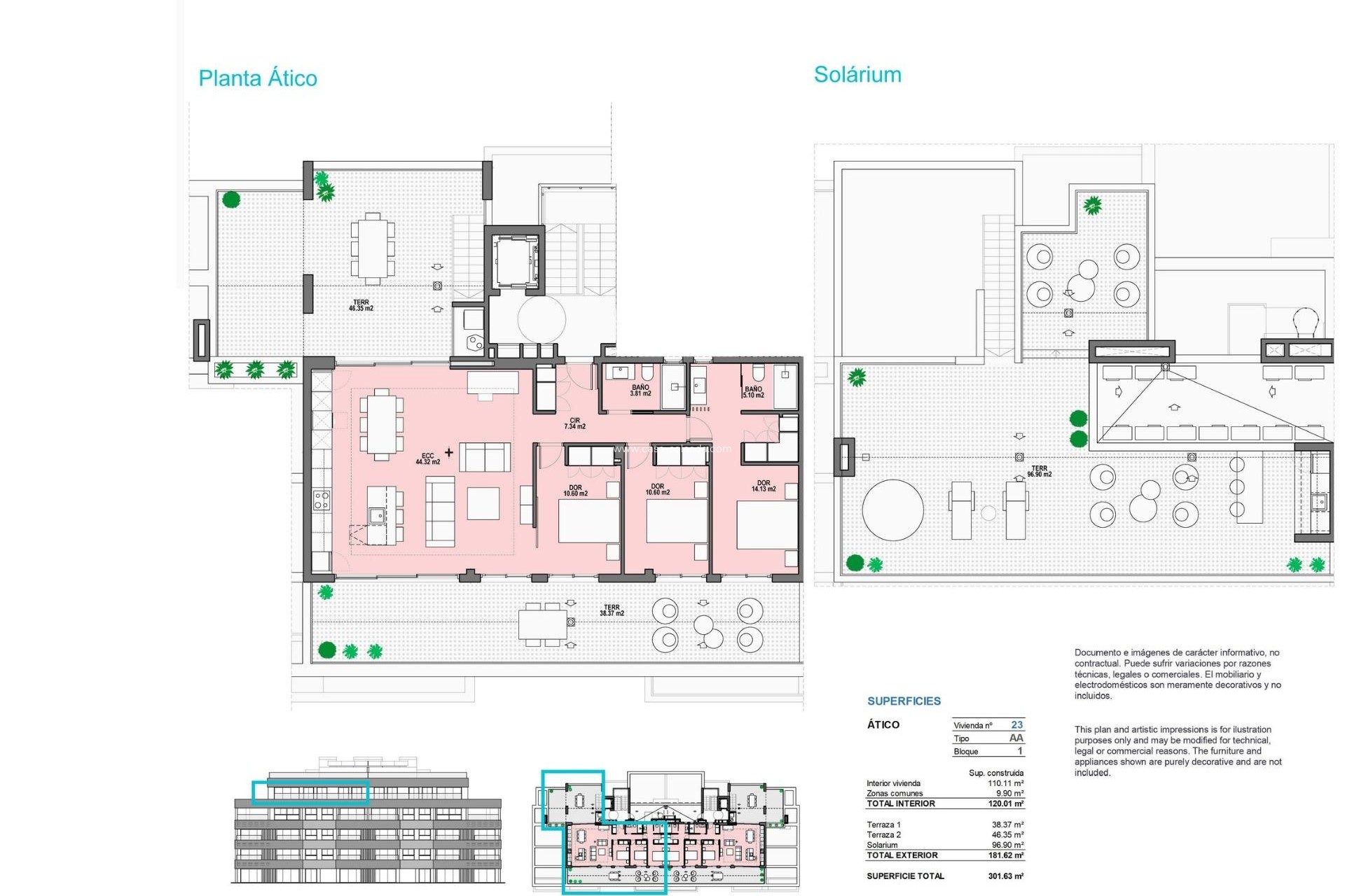 Nieuwbouw Woningen - Appartement / flat - Torre Pacheco - Santa Rosalia Lake and Life Resort