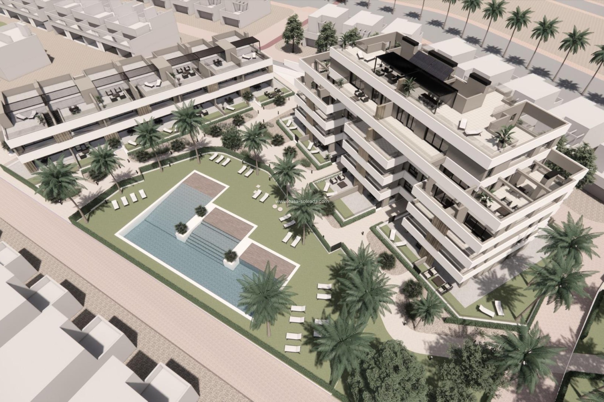 Nieuwbouw Woningen - Appartement / flat - Torre Pacheco - Santa Rosalia Lake and Life Resort