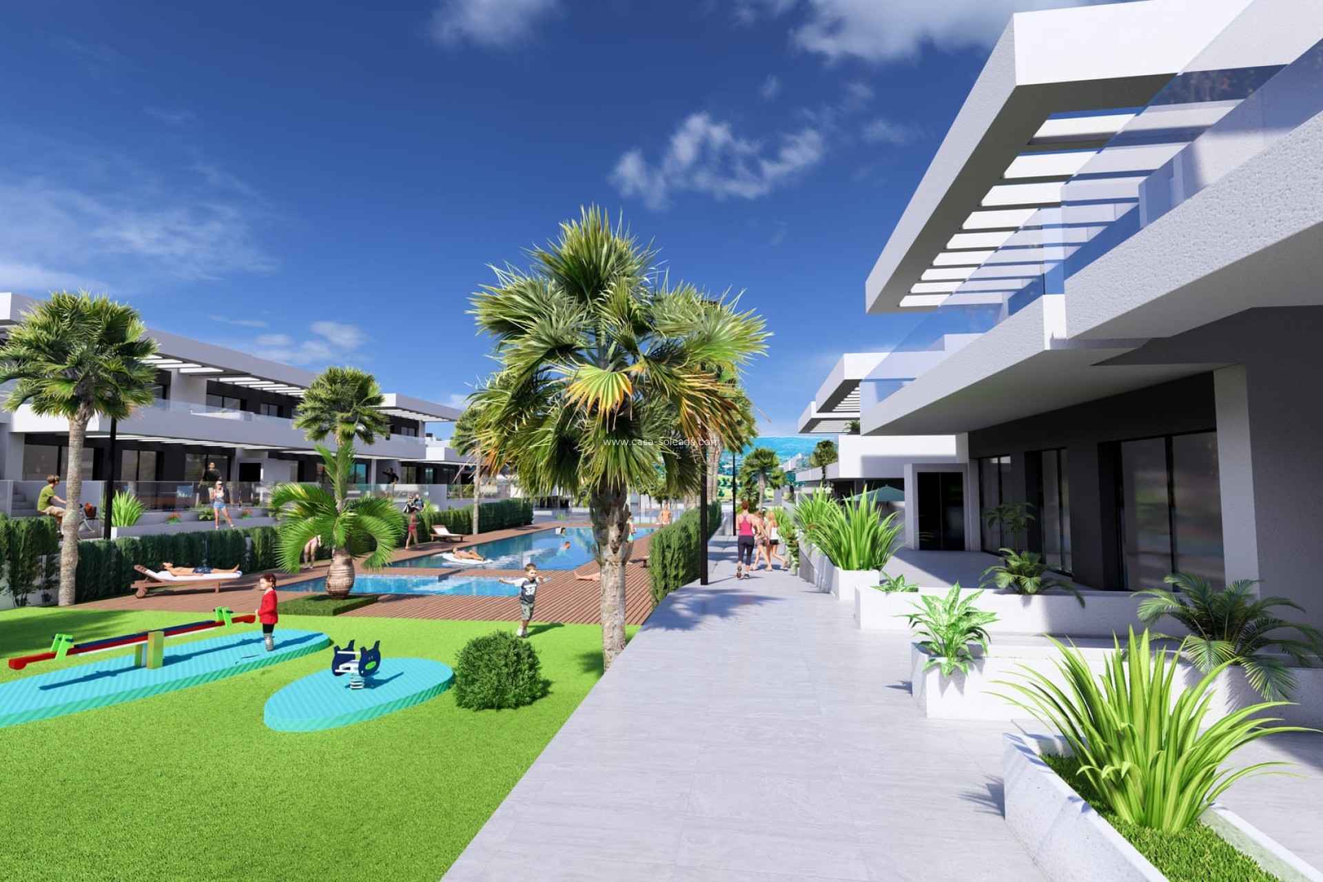Nieuwbouw Woningen - Bungalow - Algorfa