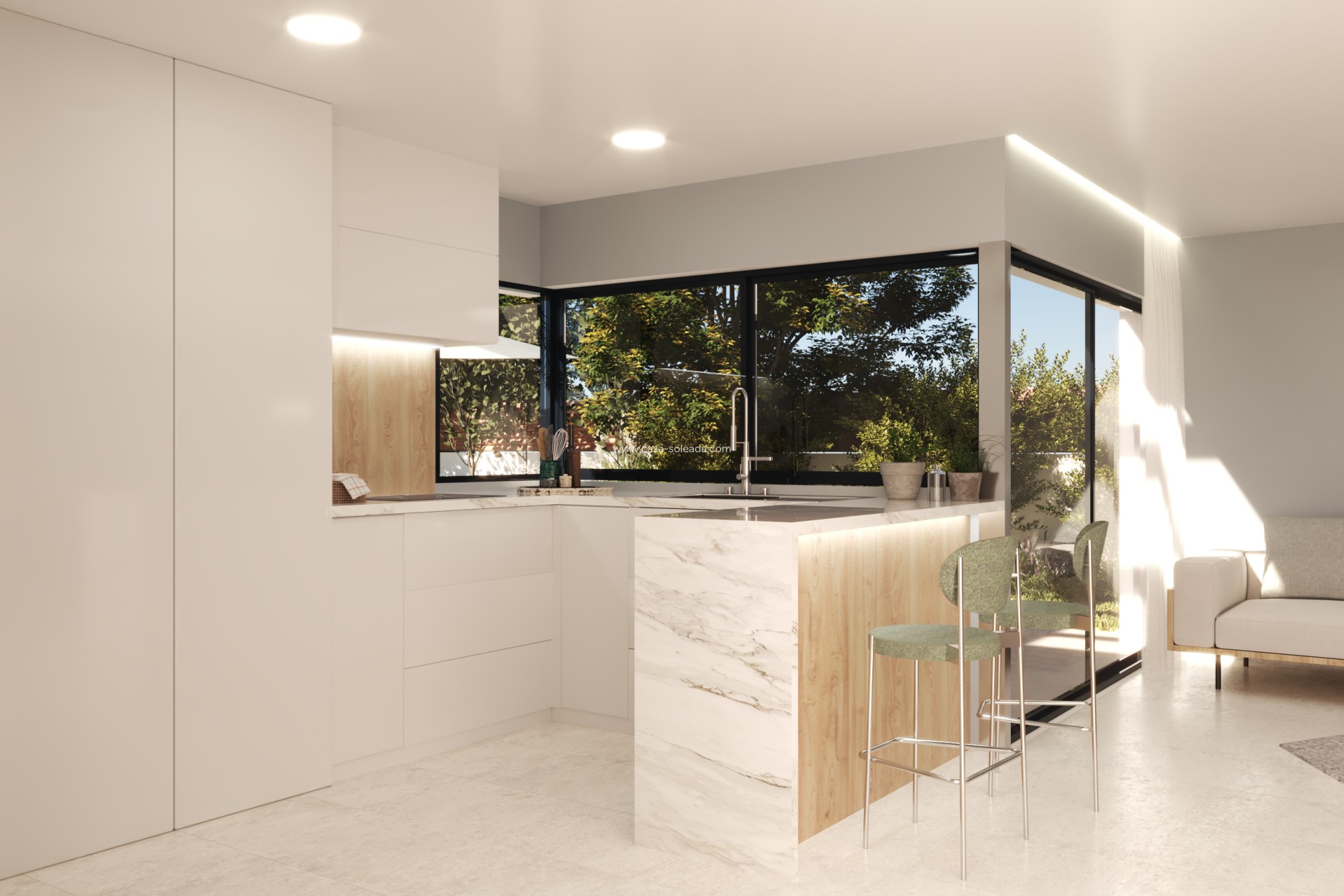 Nieuwbouw Woningen - Herenhuis - Alfas del Pí - Alfaz del Pi