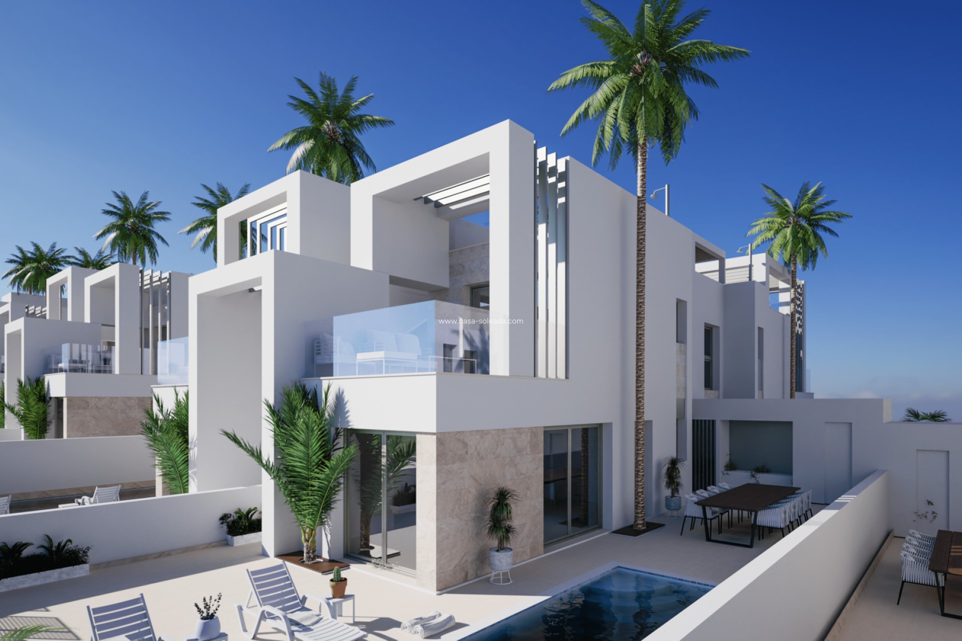 Nieuwbouw Woningen - Herenhuis - Ciudad Quesada