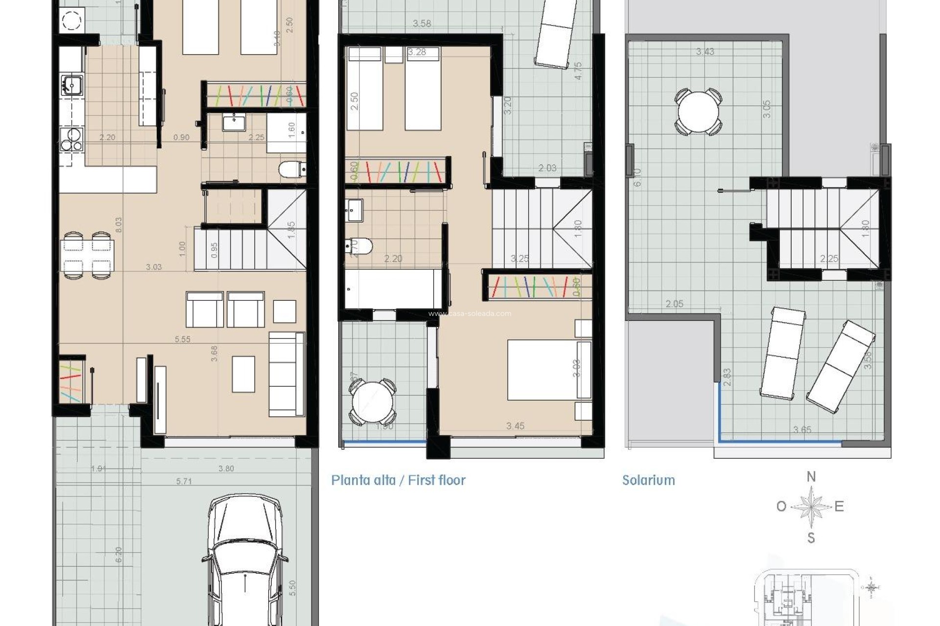 Nieuwbouw Woningen - Herenhuis - Pilar de la Horadada - Torre de Horadada