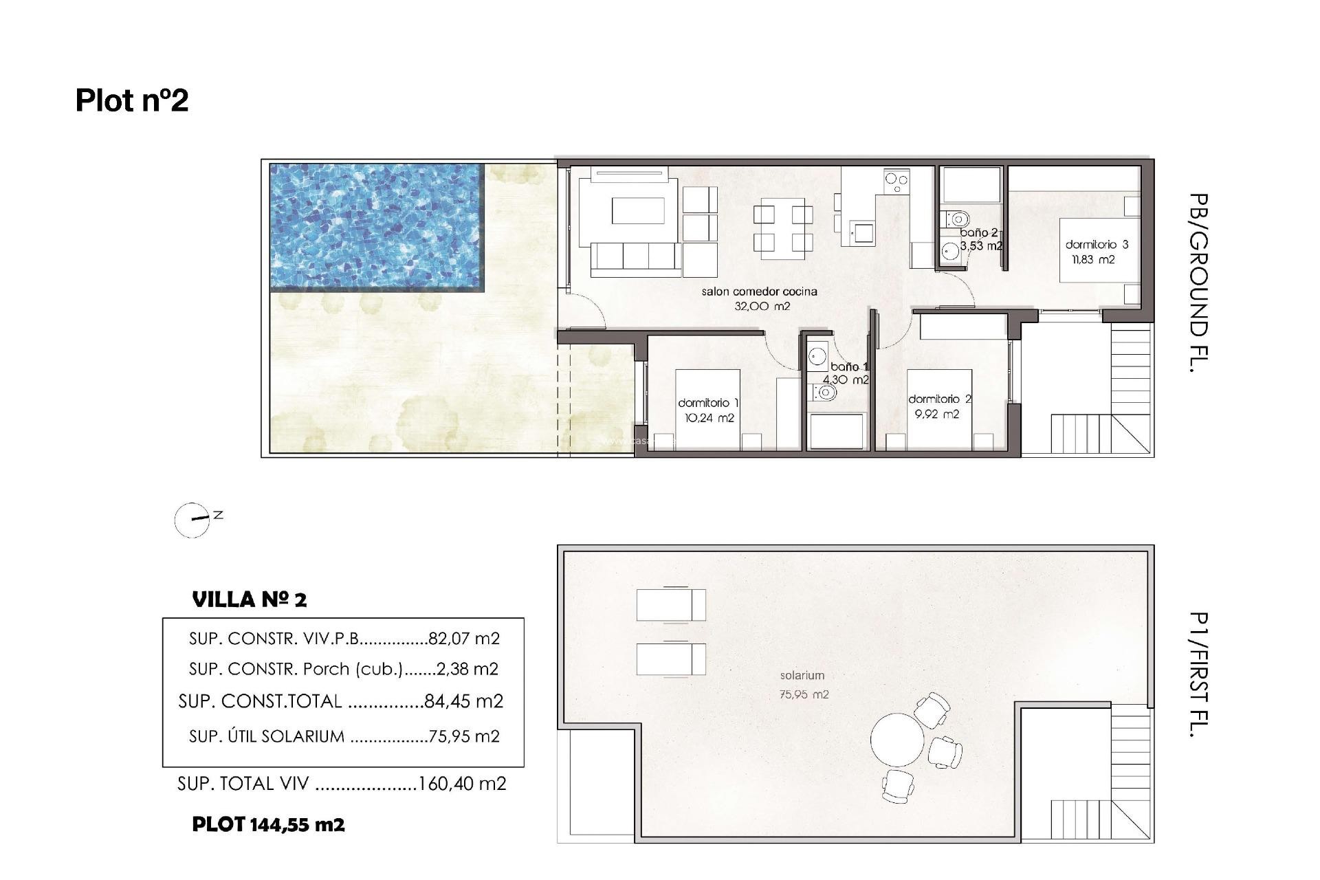 Nieuwbouw Woningen - Herenhuis - Pilar de la Horadada
