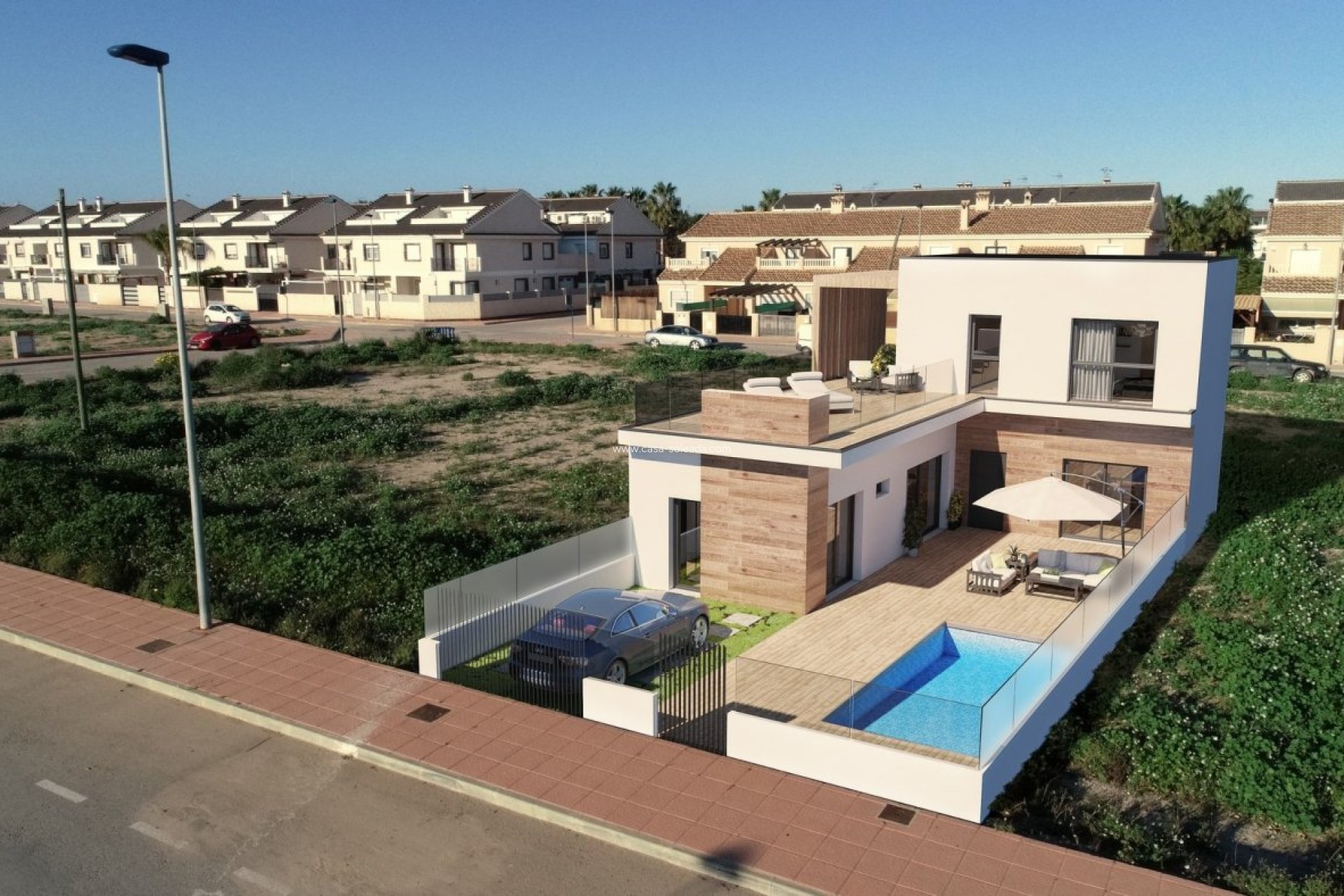 Nieuwbouw Woningen - Herenhuis - San javier - Parque del doce
