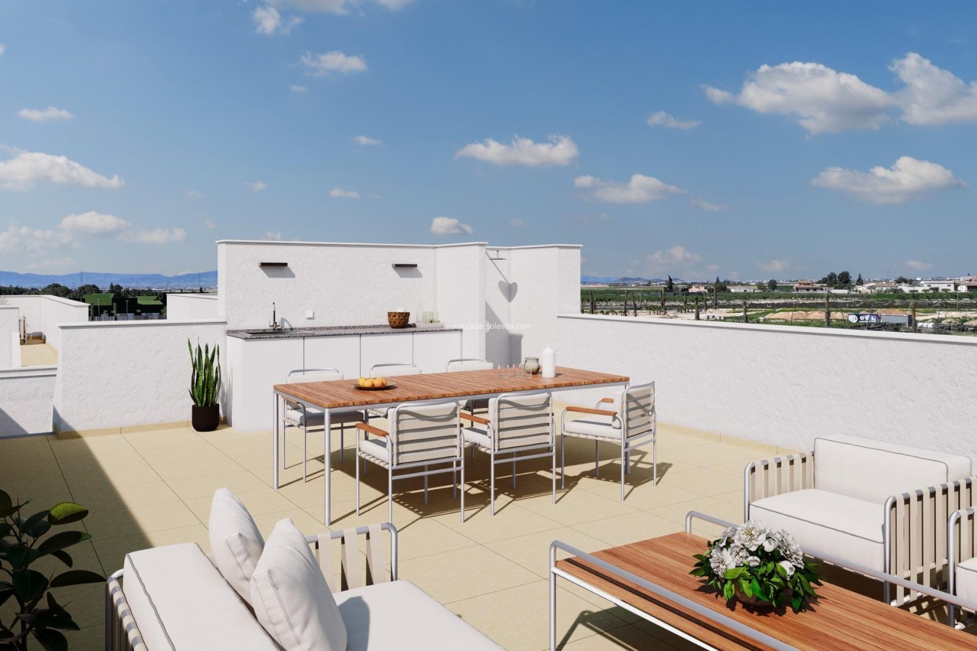Nieuwbouw Woningen - Herenhuis - Torre Pacheco - Roldán