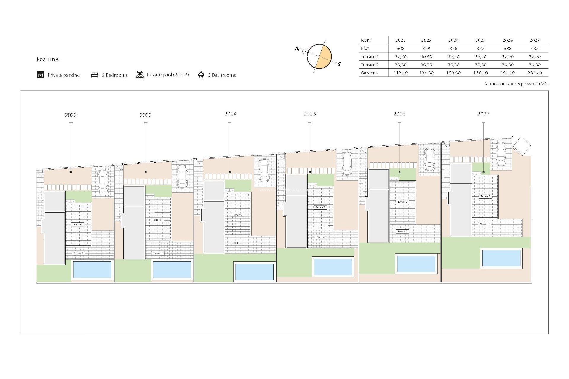 Nieuwbouw Woningen - Villa - Algorfa - La Finca Golf Resort