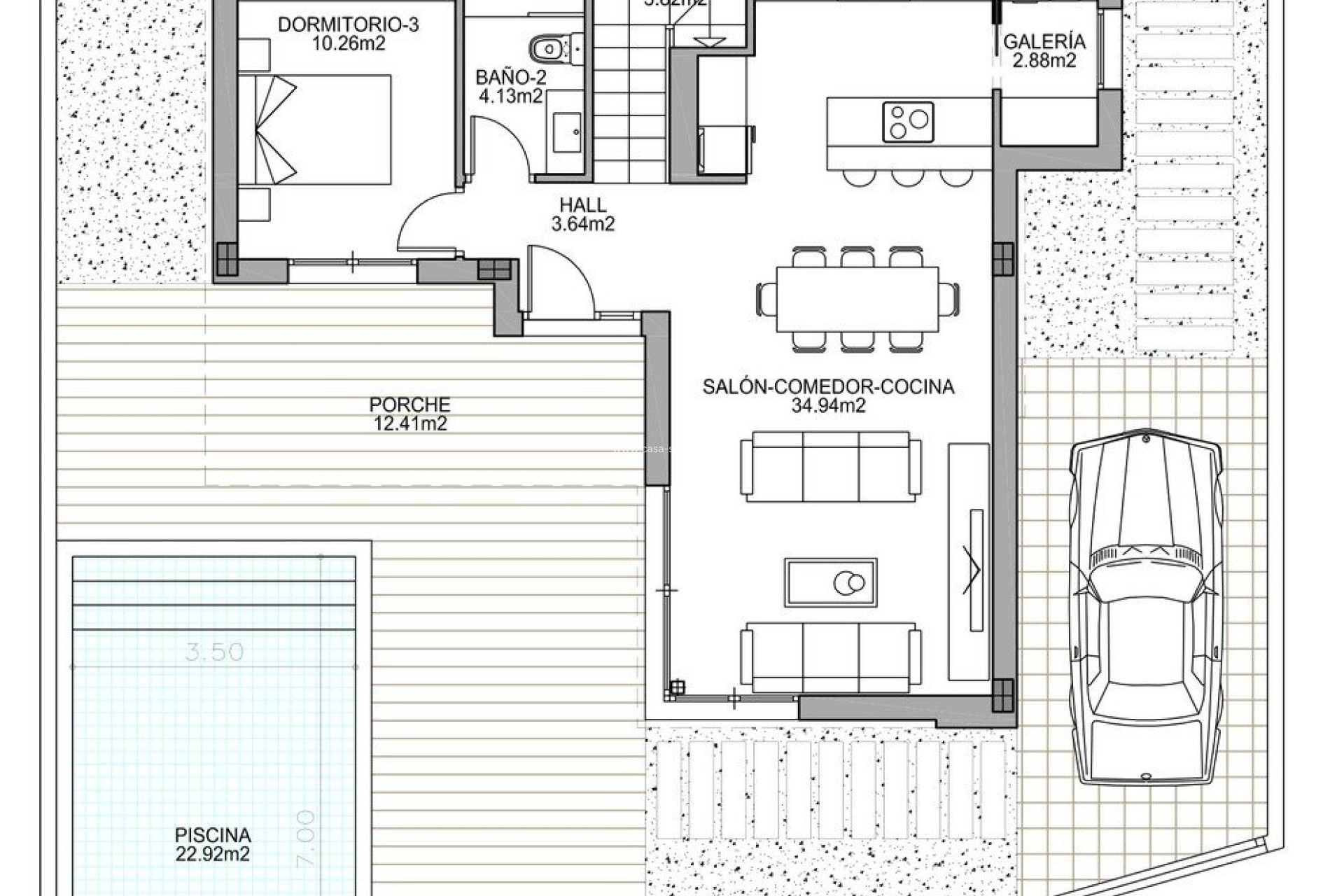 Nieuwbouw Woningen - Villa - Benijofar - Polideportivo