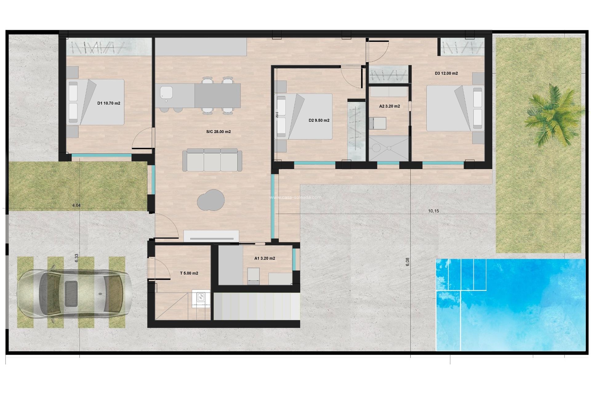 Nieuwbouw Woningen - Villa - Torre Pacheco