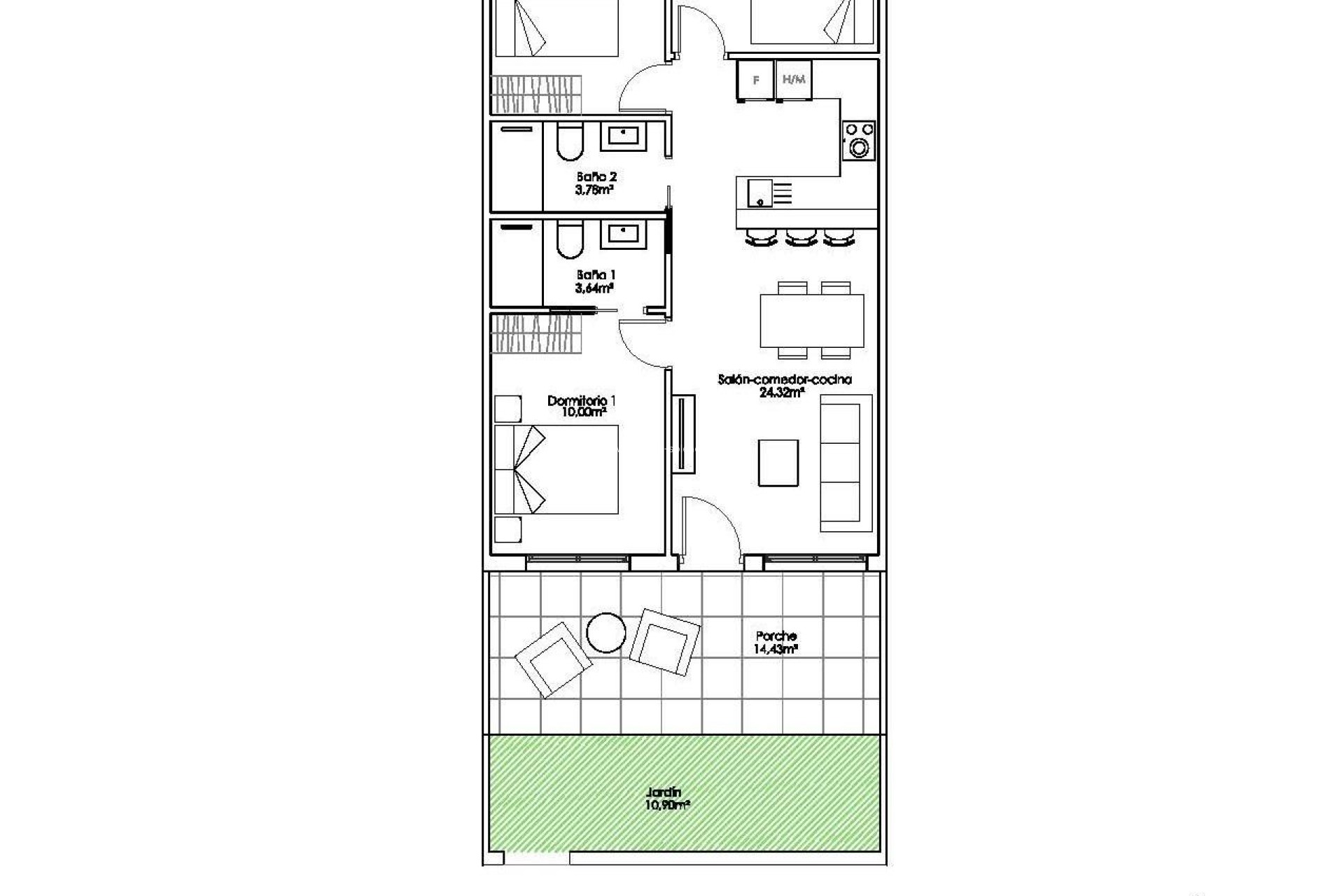 Nouvelle construction - Bungalow - Pilar de la Horadada - Parque Ramon eugenio Escudero