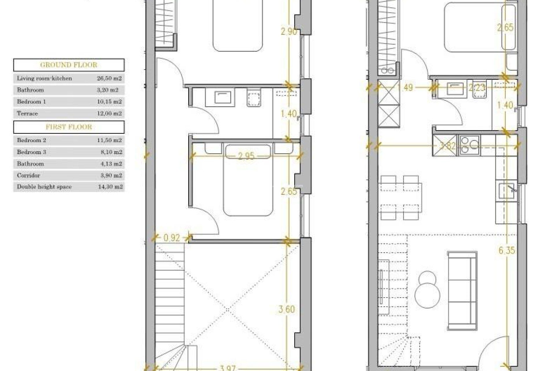 Nouvelle construction - Maison de ville - Orihuela Costa - Pau 26