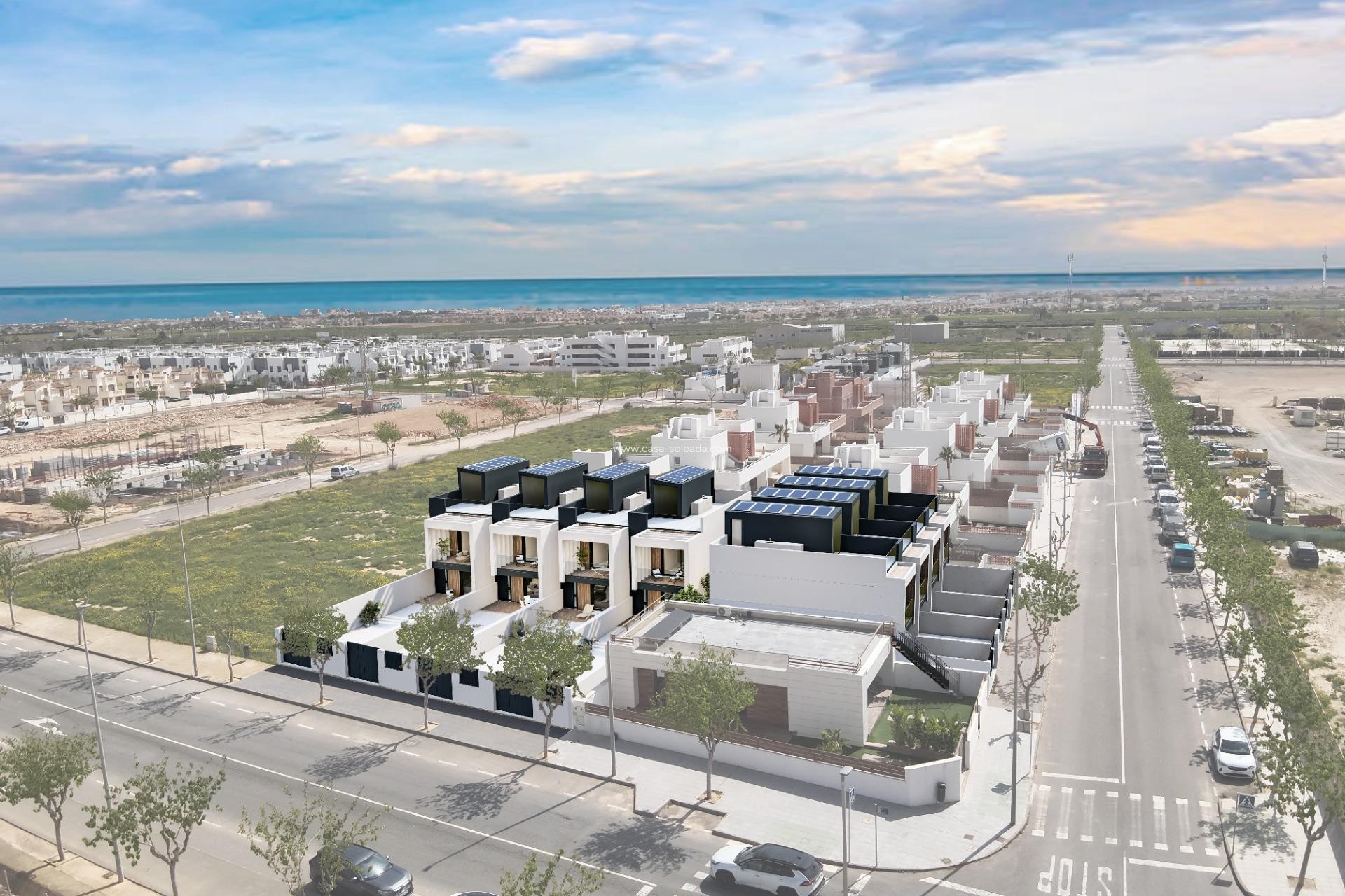 Nouvelle construction - Maison de ville - Pilar de la Horadada - Lo Monte