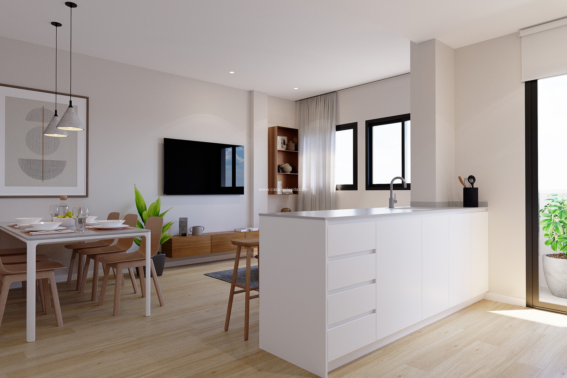 Obra nueva - Apartamento / piso - Algorfa