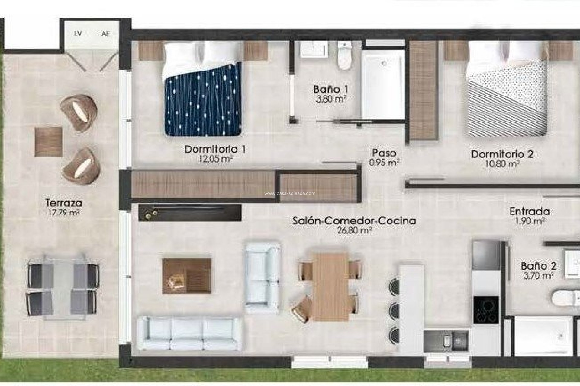 Obra nueva - Apartamento / piso - Alhama de Murcia - Condado De Alhama Golf Resort