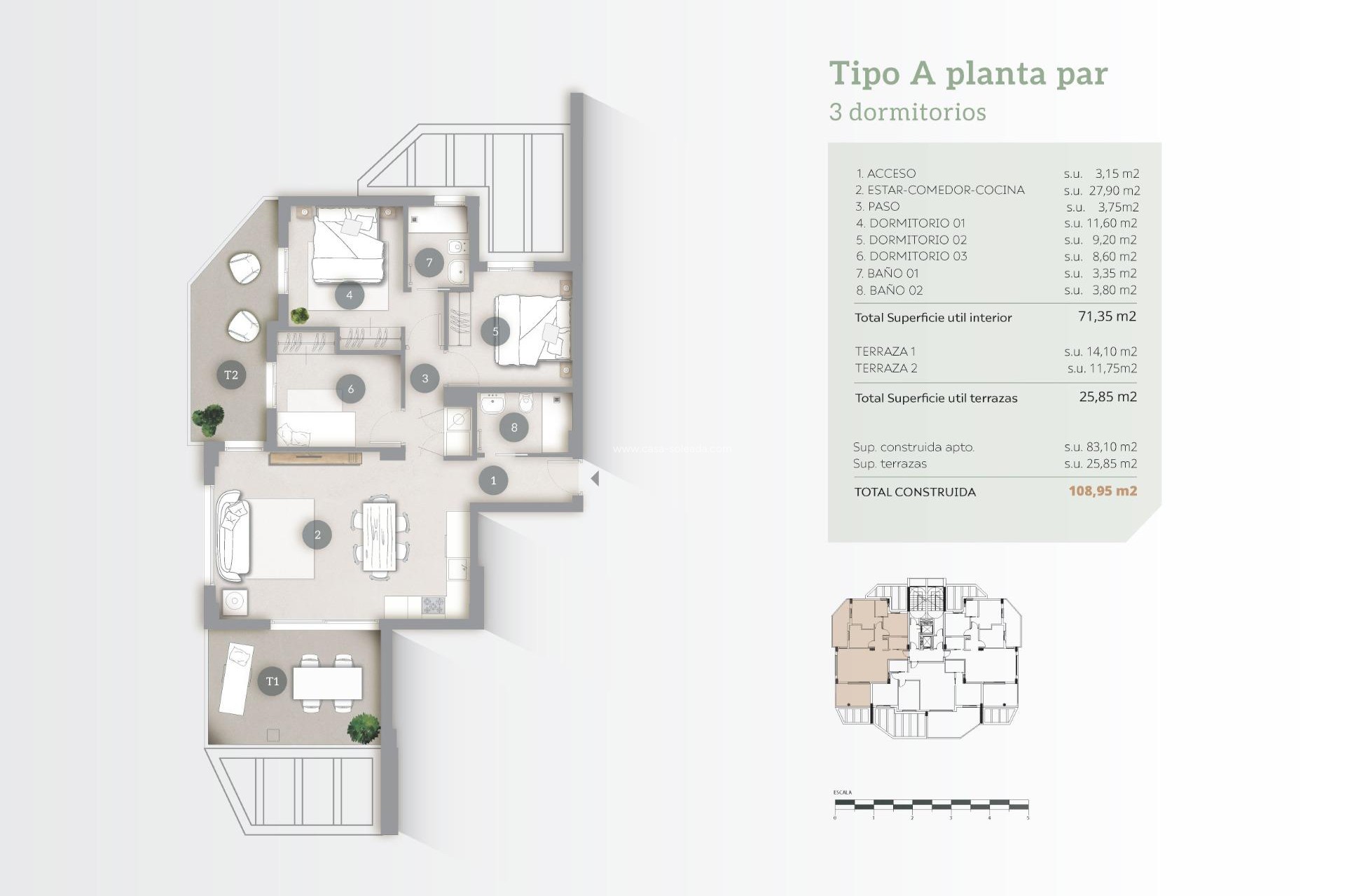 Obra nueva - Apartamento / piso - Calpe - Playa Cantal Roig