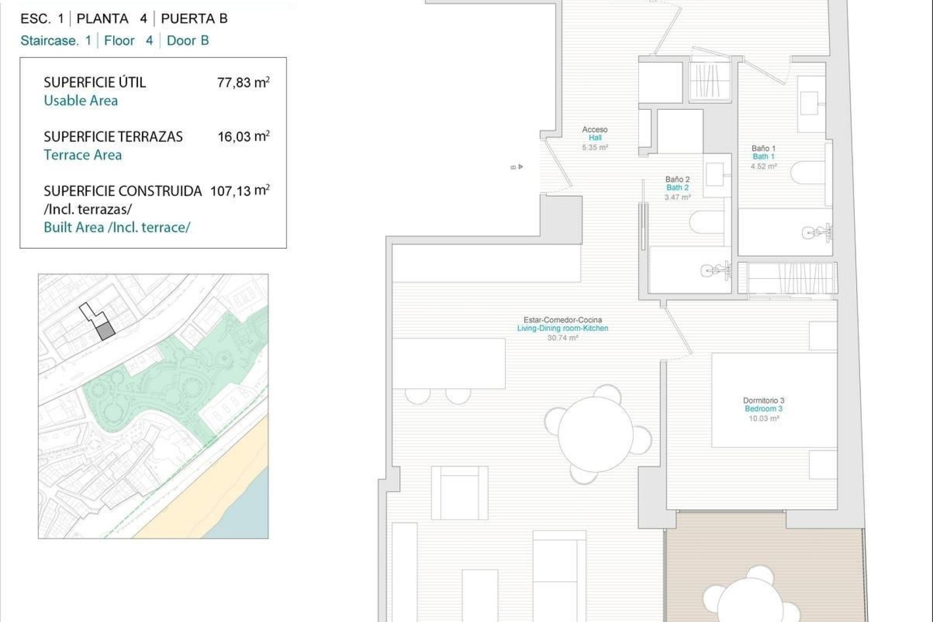 Obra nueva - Apartamento / piso - Villajoyosa - Pueblo
