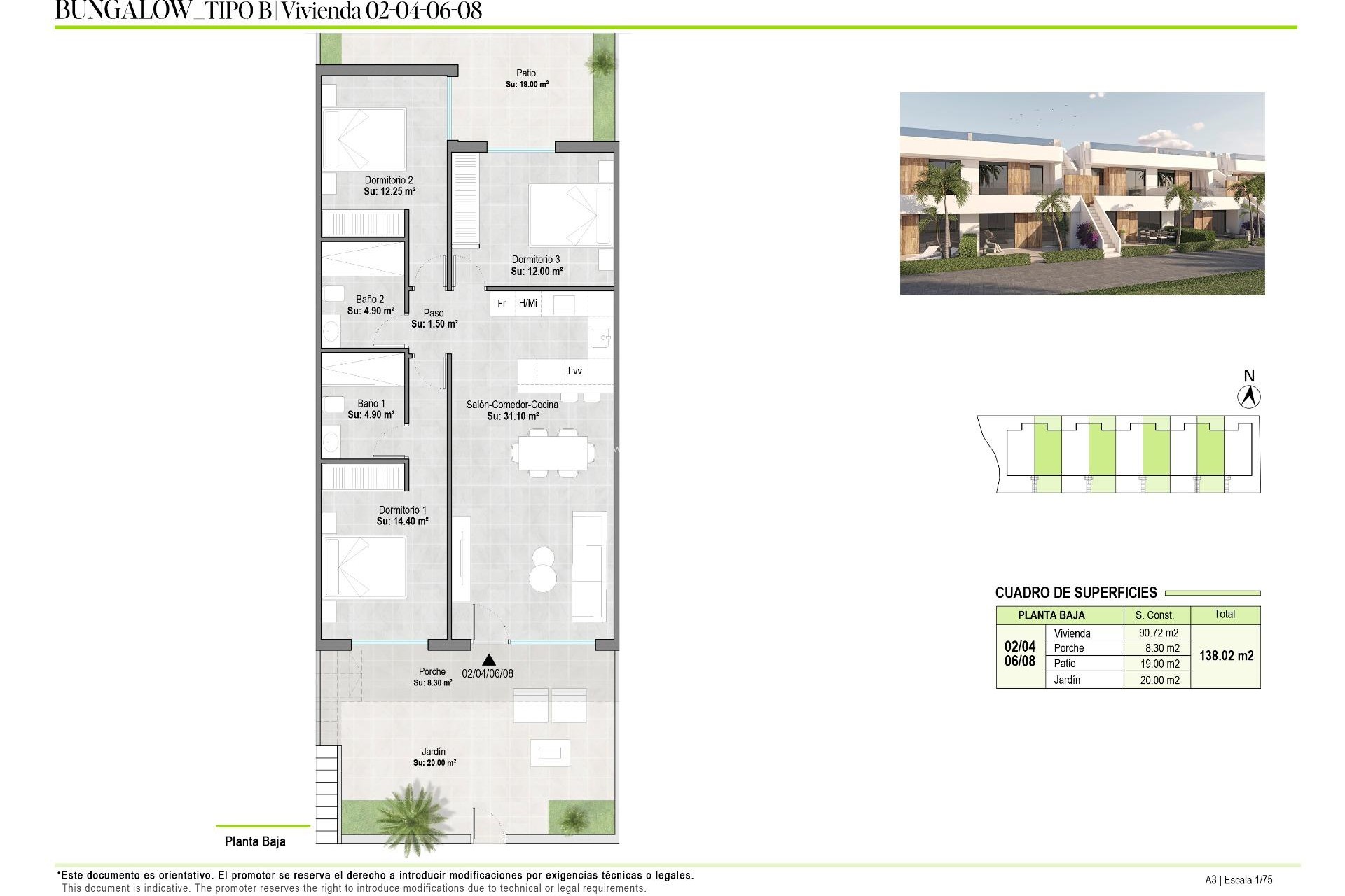 Obra nueva - Bungalow - Alhama de Murcia - Condado De Alhama