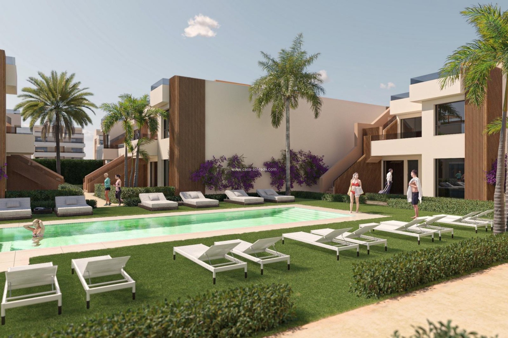 Obra nueva - Bungalow - Alhama de Murcia - Condado De Alhama