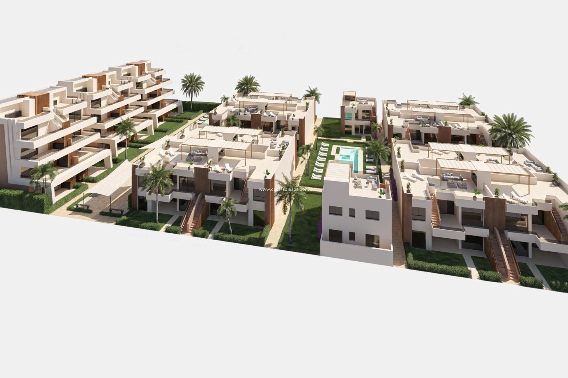 Obra nueva - Bungalow - Alhama de Murcia - Condado De Alhama
