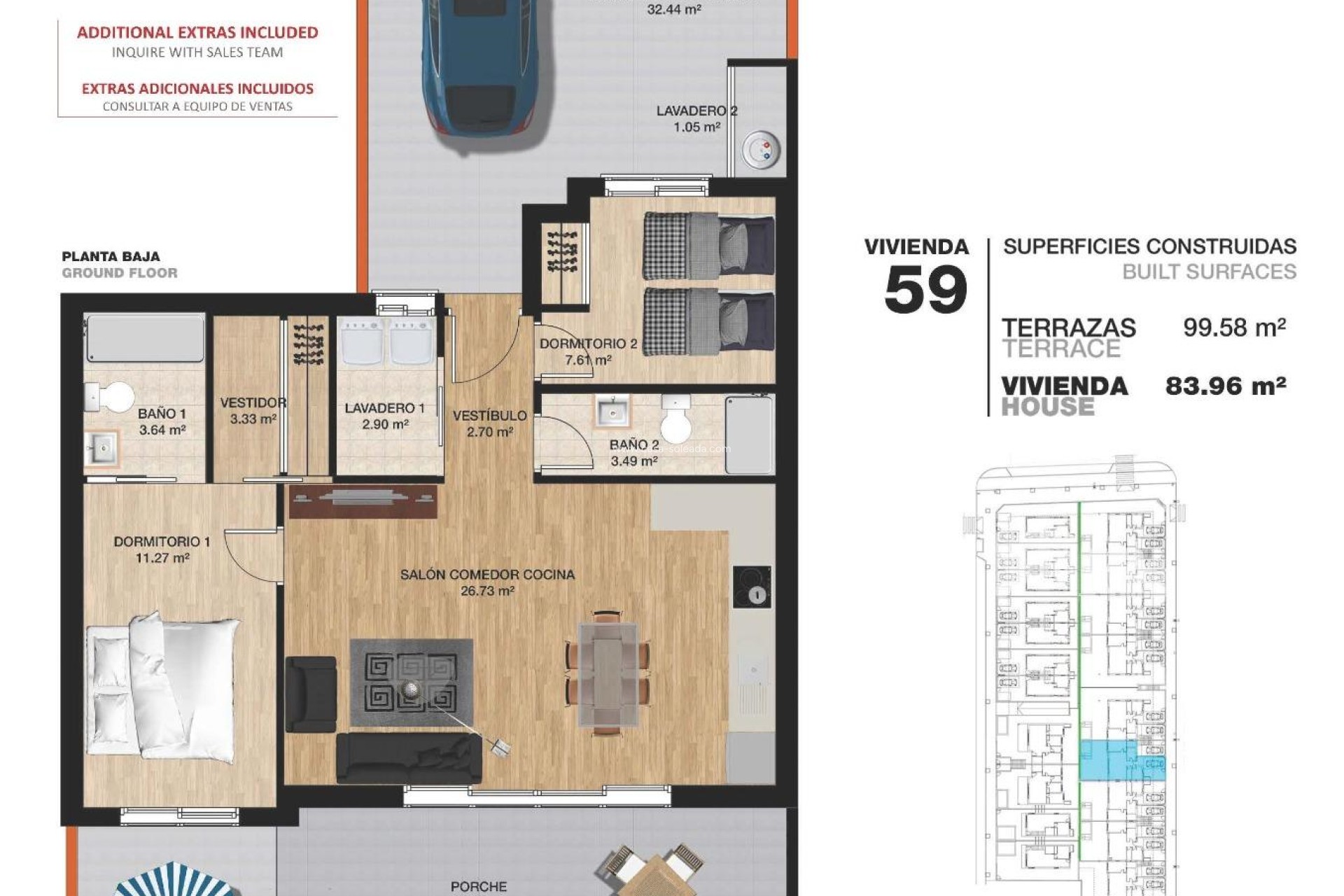 Obra nueva - Bungalow - Pilar de la Horadada - La Torre De La Horadada