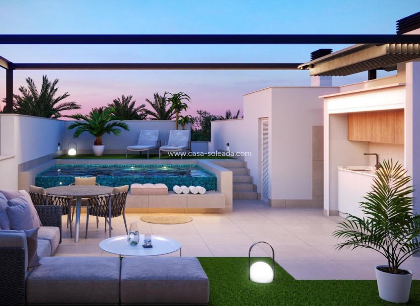 Obra nueva - Bungalow - Pilar de la Horadada - parques de Andromeda