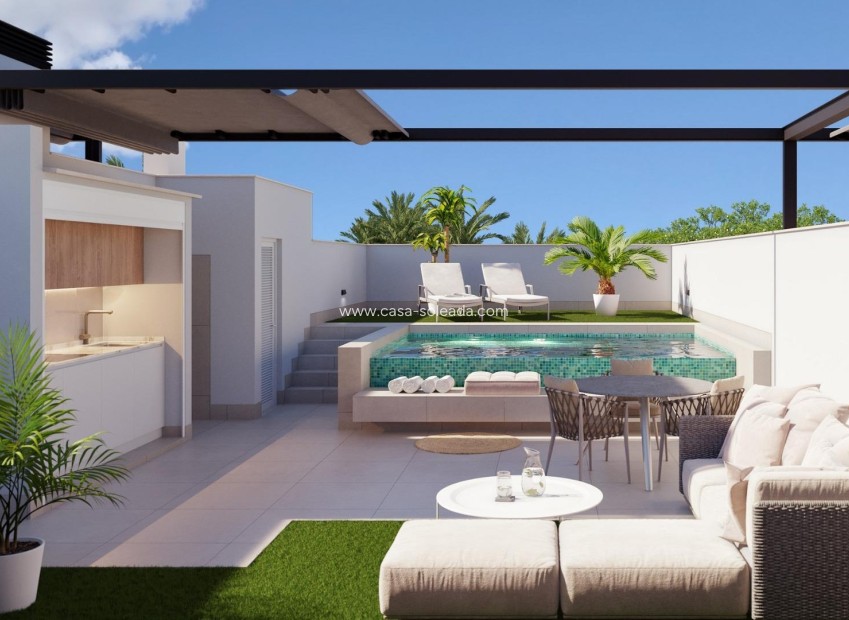 Obra nueva - Bungalow - Pilar de la Horadada - parques de Andromeda