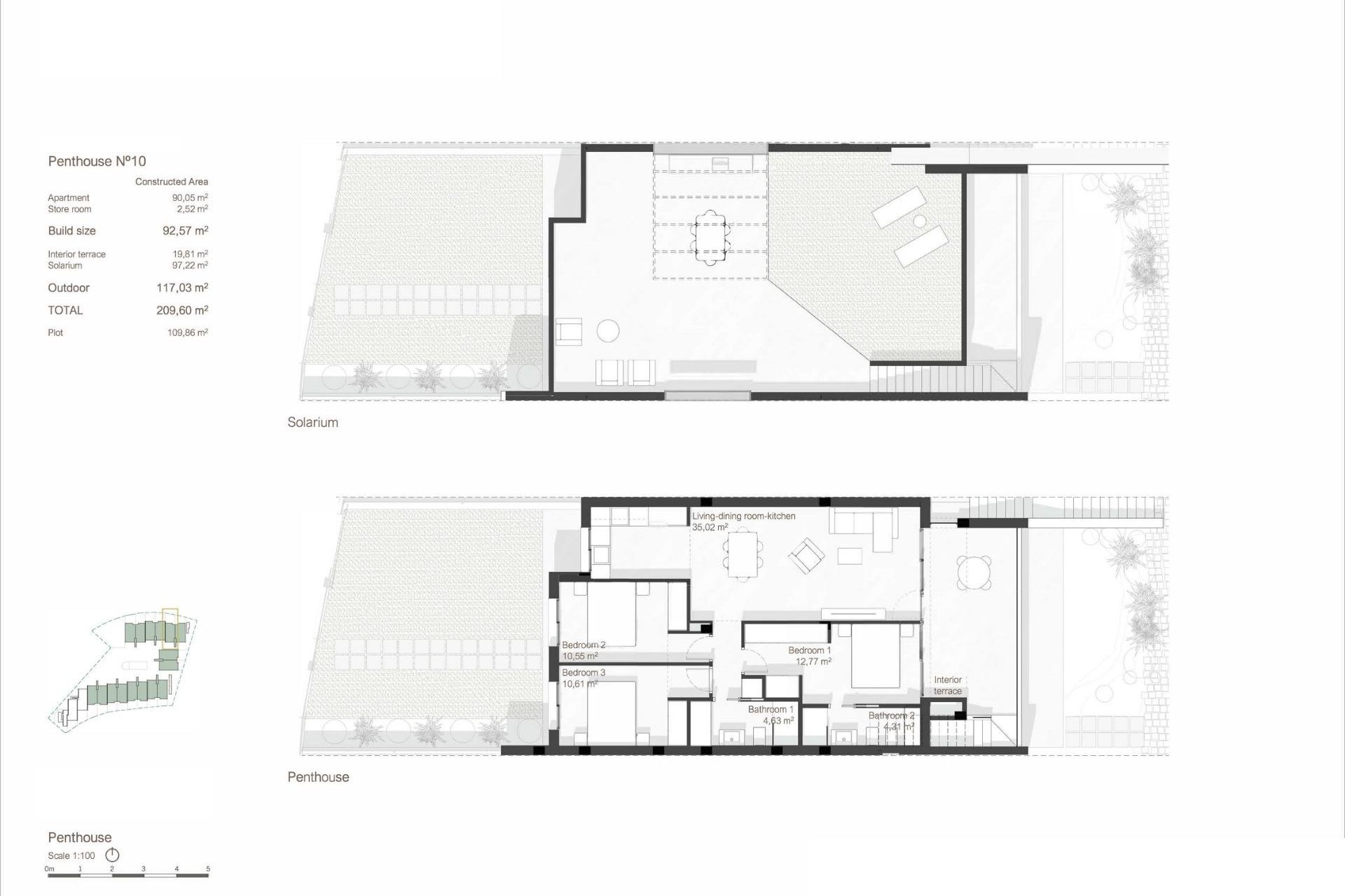 Obra nueva - Bungalow - San javier - Roda Golf