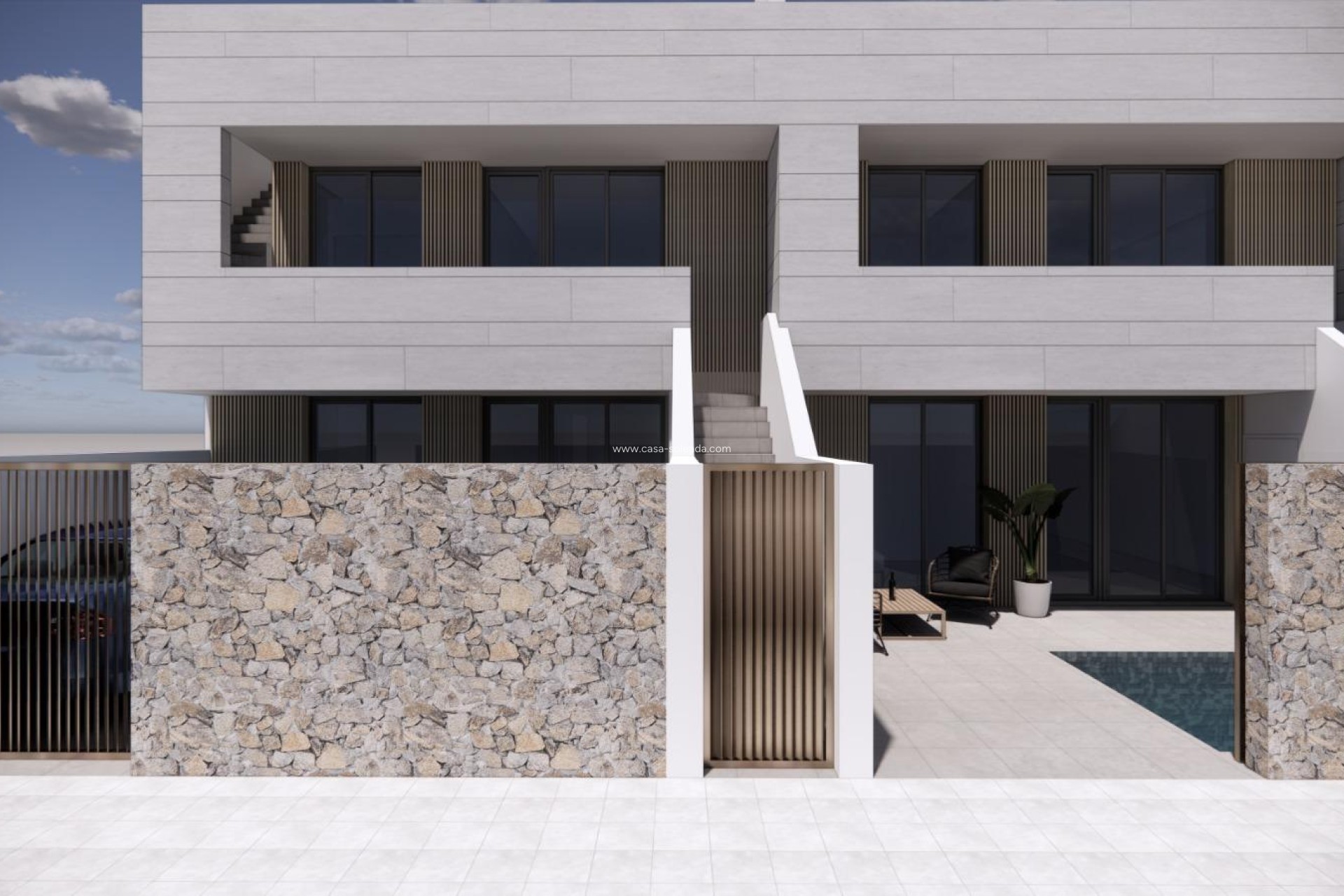 Obra nueva - Bungalow - Santiago de la Ribera
