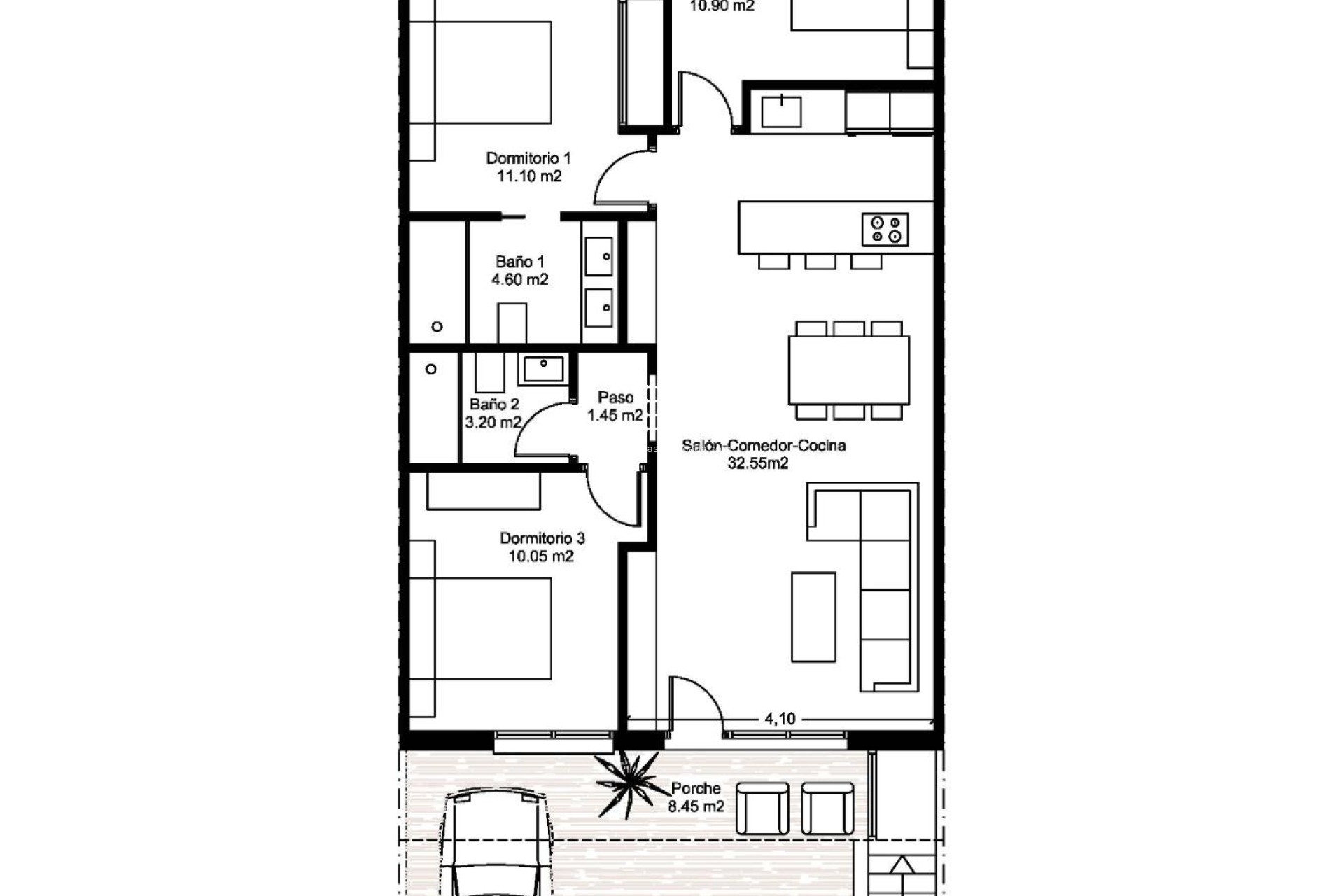 Obra nueva - Bungalow - Santiago de la Ribera