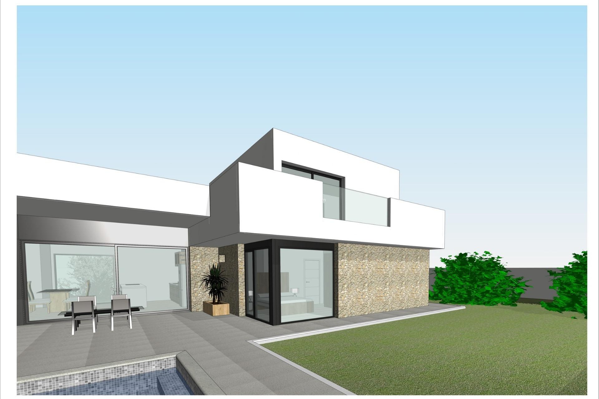 Obra nueva - Villa - Aspe - Poligono 19