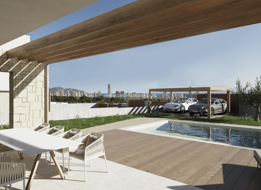 Obra nueva - Villa - Finestrat - Campana Garden