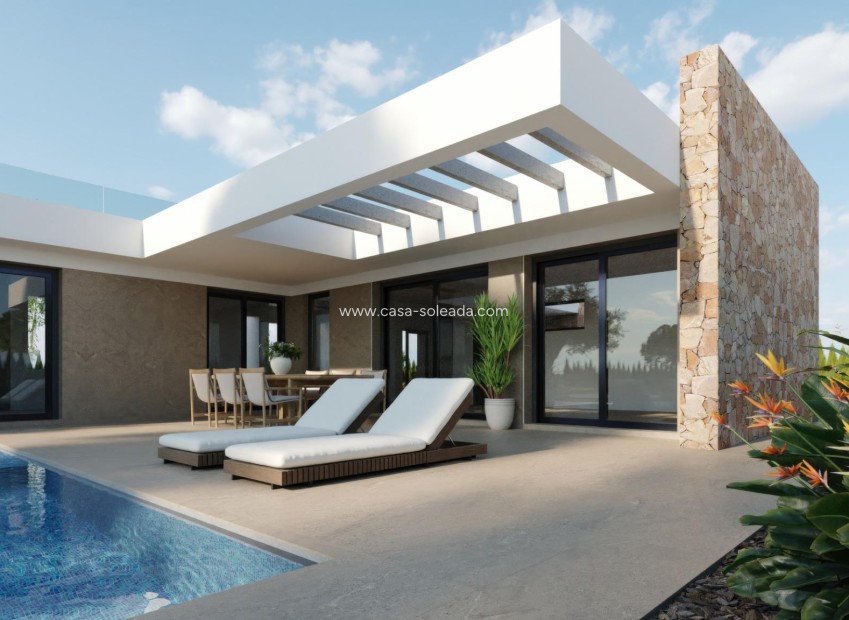Obra nueva - Villa - Fuente Alamo - Hacienda del Alamo