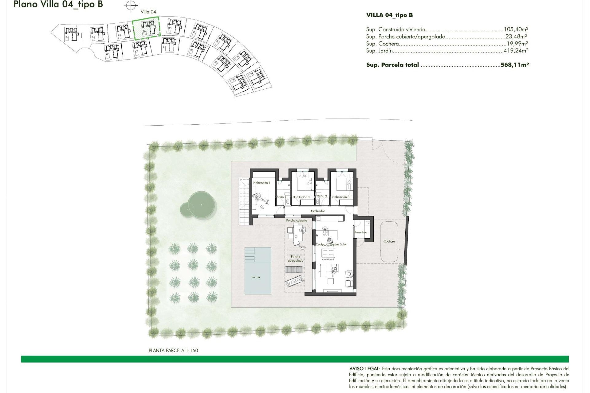 Obra nueva - Villa - Fuente Alamo - Hacienda del Alamo