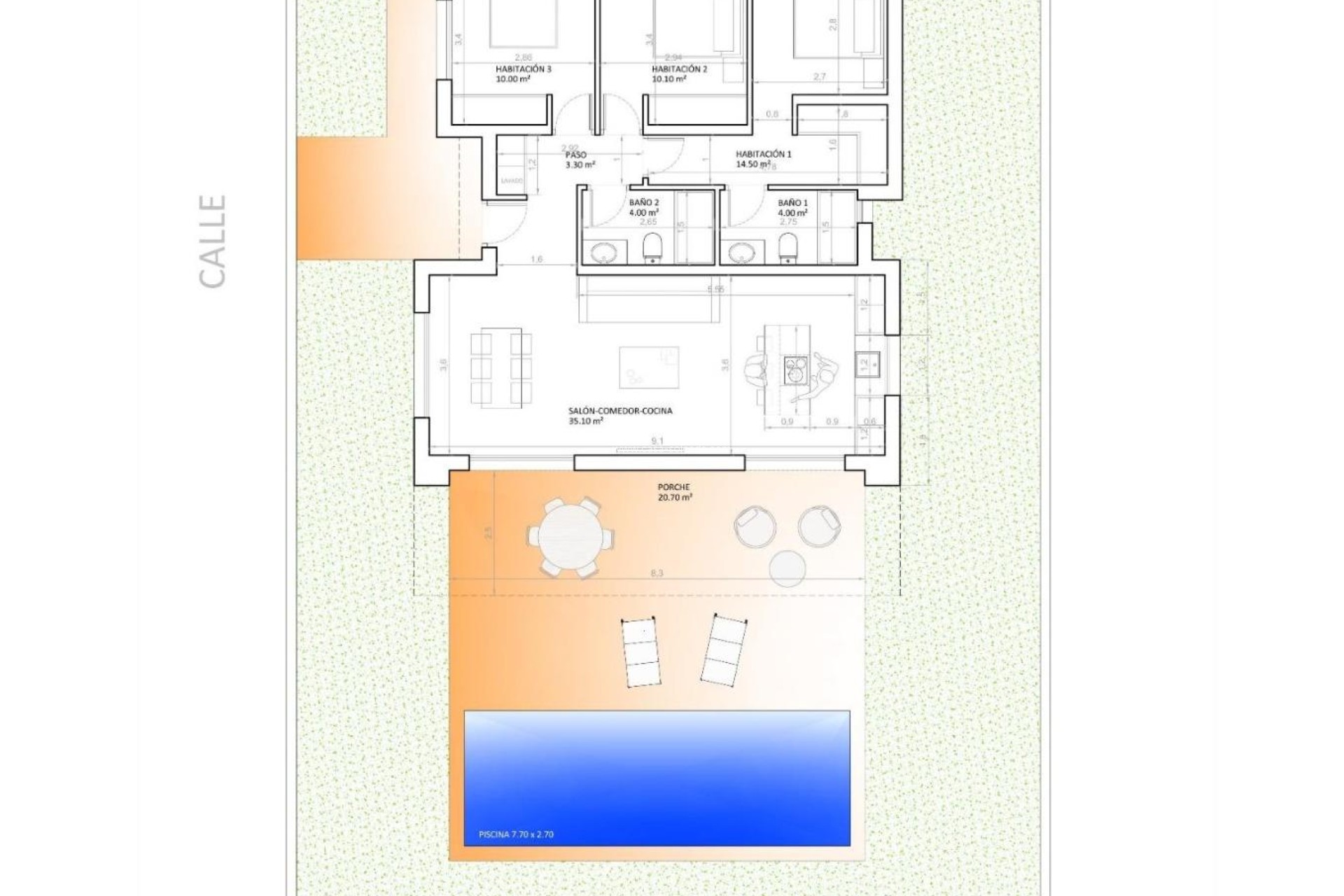 Obra nueva - Villa - Monforte del Cid