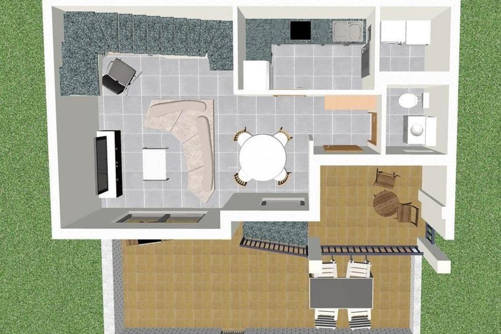 Resale - Townhouse - Torrevieja - Aguas nuevas