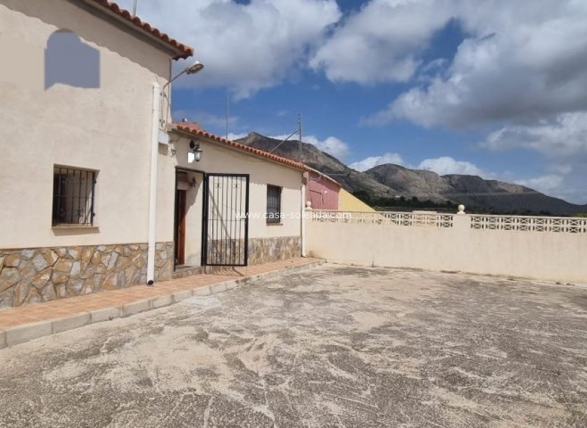 Wiederverkauf - Country Property/Finca - Hondón de las Nieves - Inland