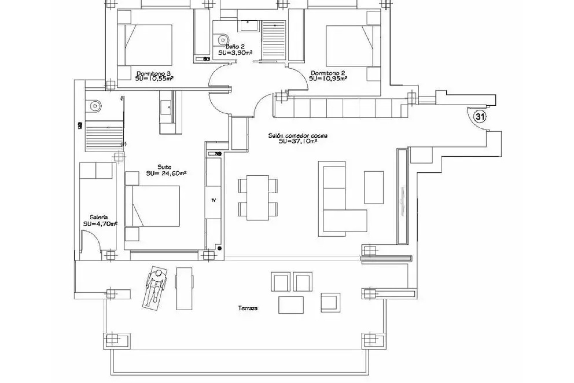 Wiederverkauf - Wohnung - Las Colinas Golf Resort - Costa Blanca