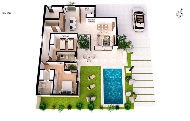 New Build - Villa - Banos y Mendigo
