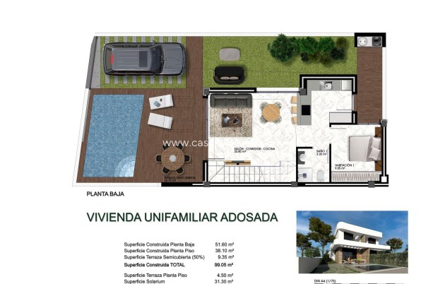 Nieuwbouw Woningen - Villa - Los Montesinos