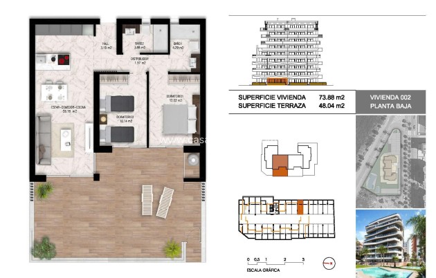 Nieuwbouw Woningen - Appartement / flat - Guardamar del Segura
