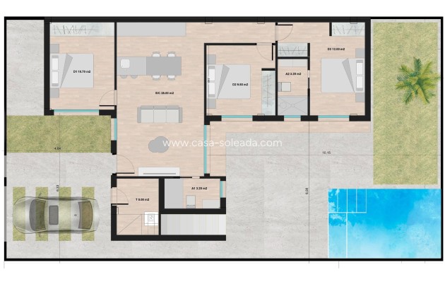 Nieuwbouw Woningen - Villa - Torre Pacheco