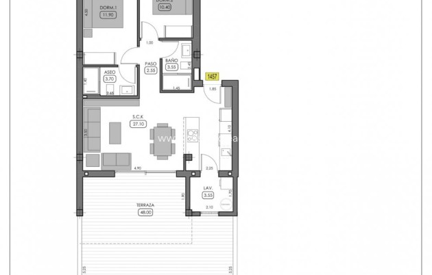 Nieuwbouw Woningen - Bungalow - Algorfa