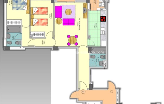 Herverkoop - Appartement / flat - La Manga del Mar Menor - Costa Calida