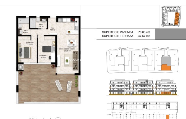 Wiederverkauf - Wohnung - Orihuela Costa - Costa Blanca