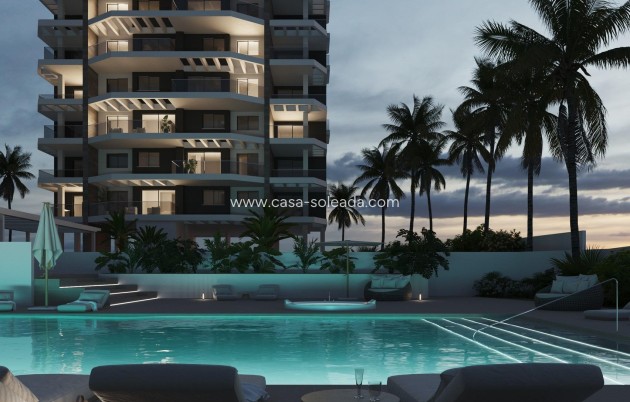 Neue Gebäude - Wohnung - Calpe - Playa Arenal