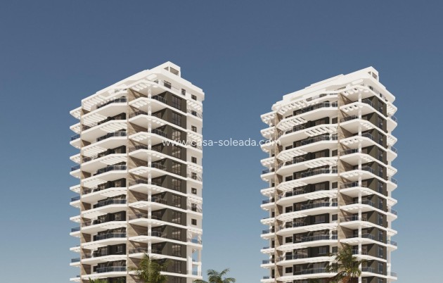 Neue Gebäude - Wohnung - Calpe - Playa Arenal