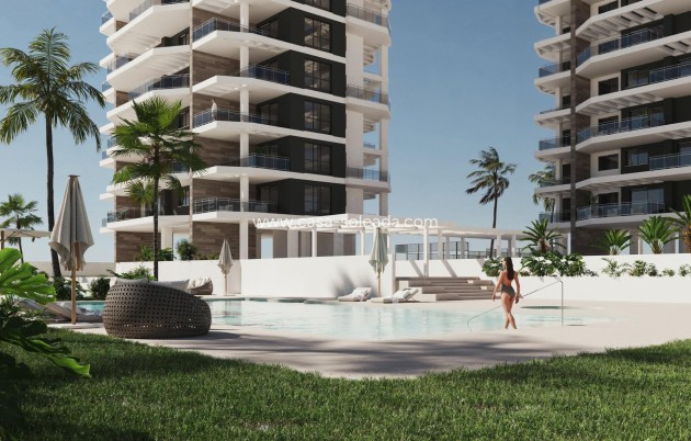 Neue Gebäude - Wohnung - Calpe - Playa Arenal