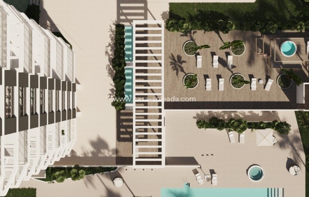Neue Gebäude - Wohnung - Calpe - Playa Arenal