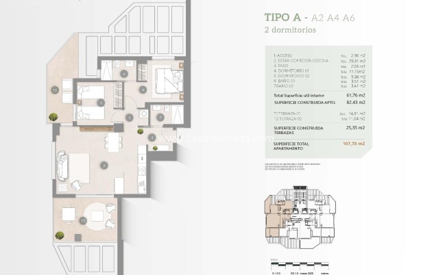 Neue Gebäude - Wohnung - Calpe - Playa Arenal